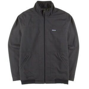 Patagonia Cleegan Large Gray Water & Wind Resistant Quilted Jacket